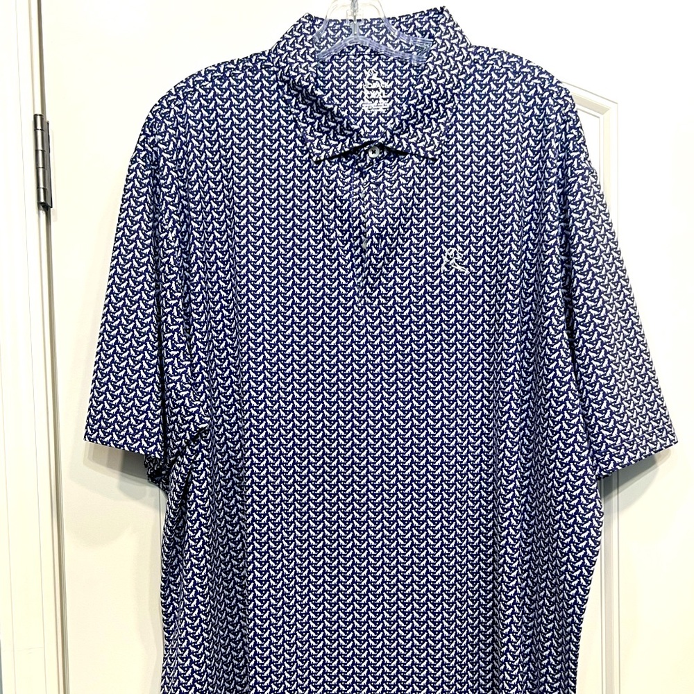 Rhoback Men’s Dog Polo - “The Sit”